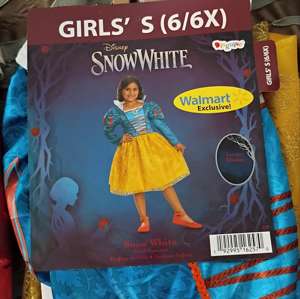 Disney Snow White Costume for Girls - Blue, Yellow, Red